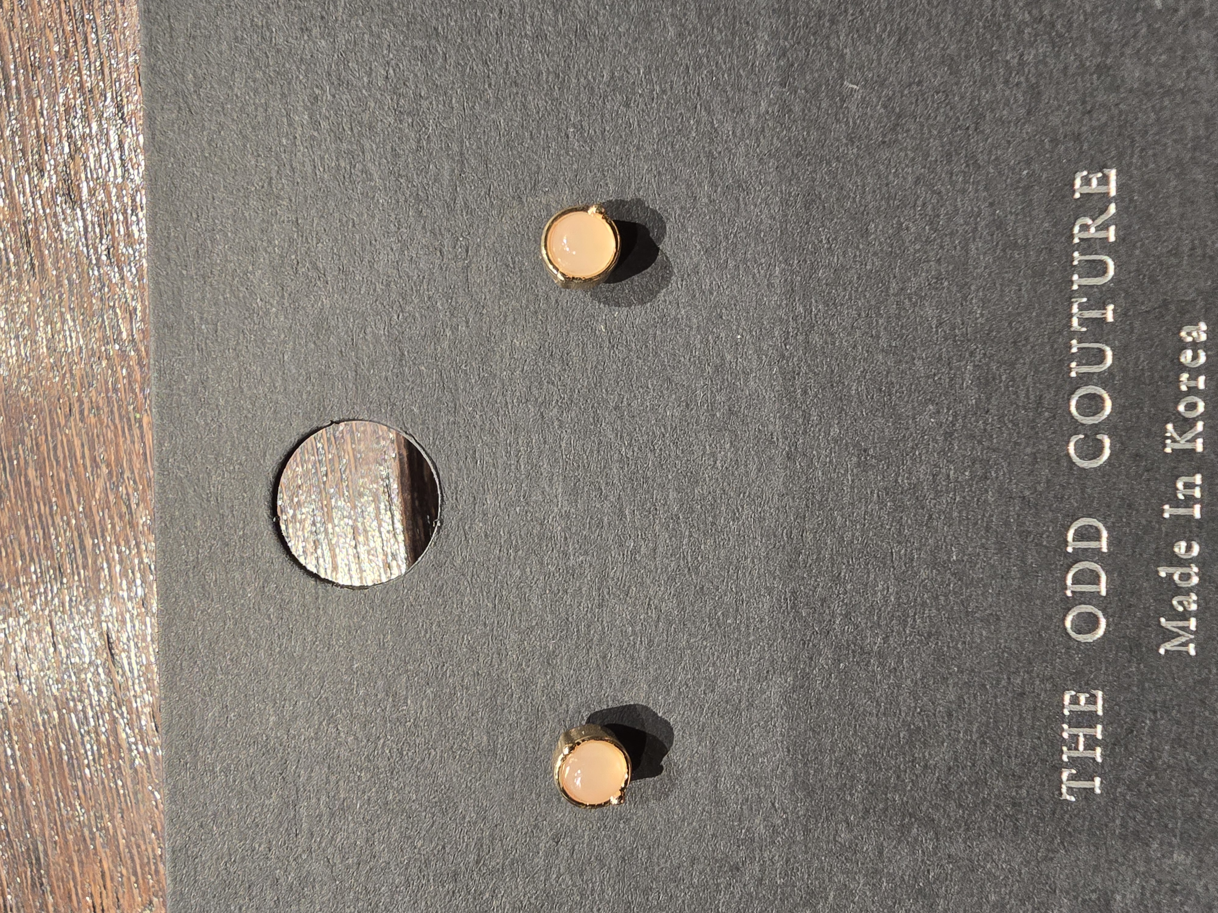 Classic Cabochon Stud Earrings