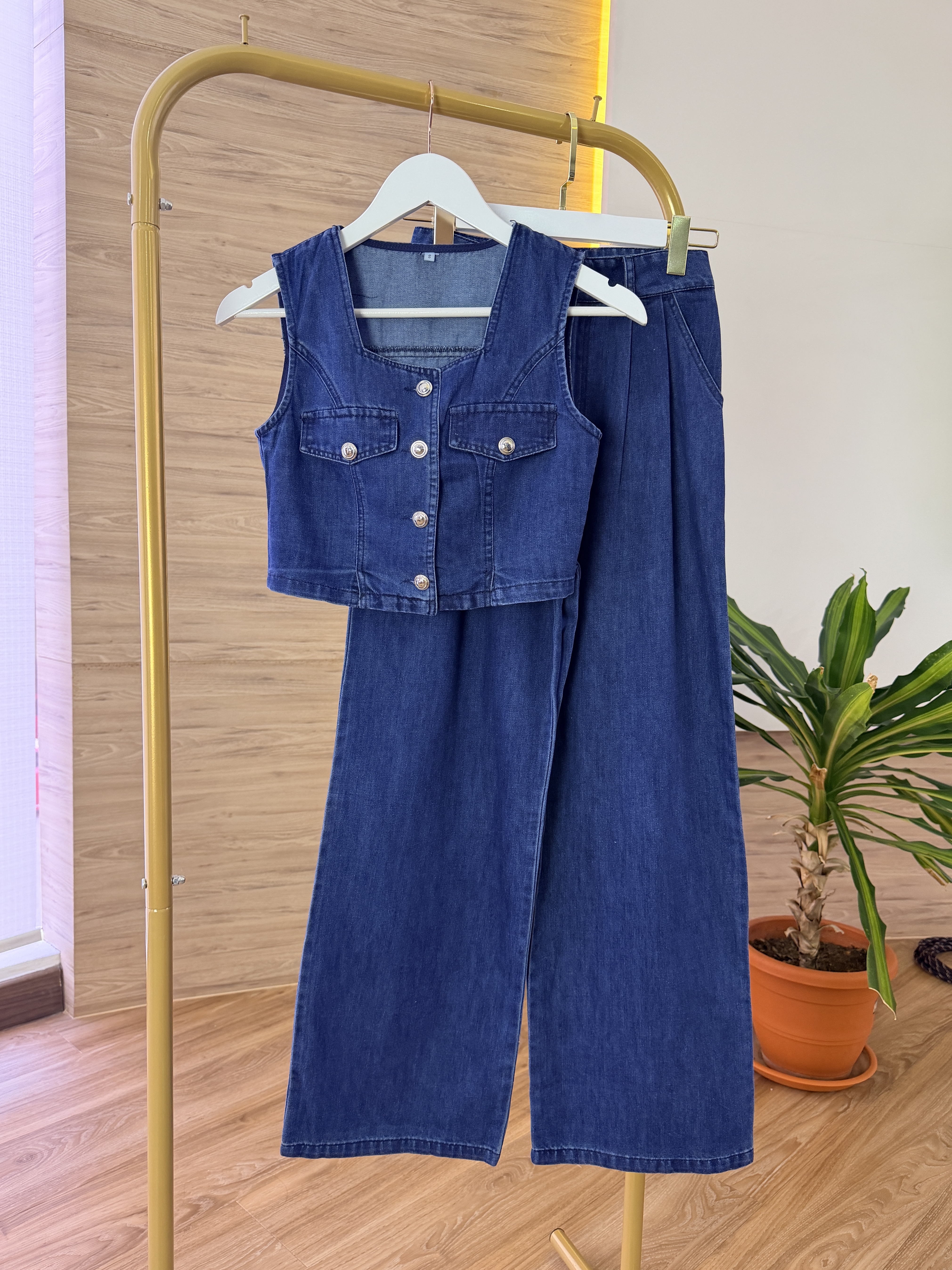 Lenny Denim Set Wear