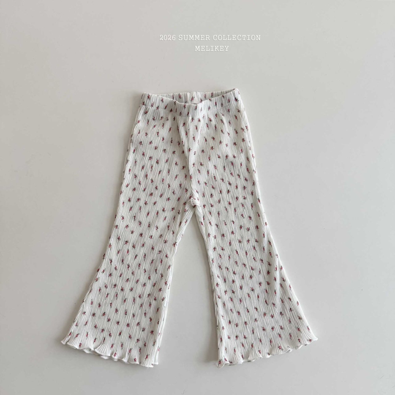 Floral Pleated Pants