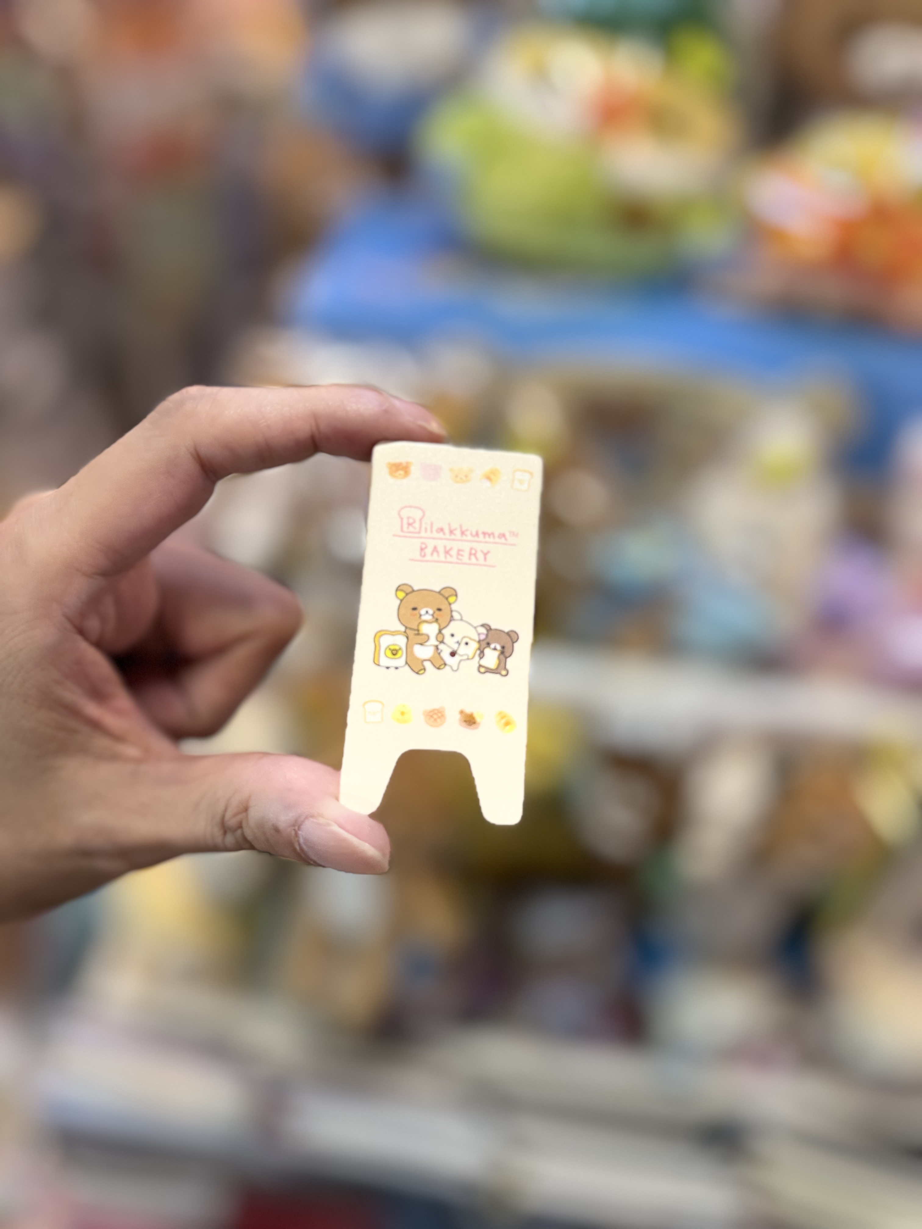《現貨》全新Rilakkuma麪包造型小夾仔
