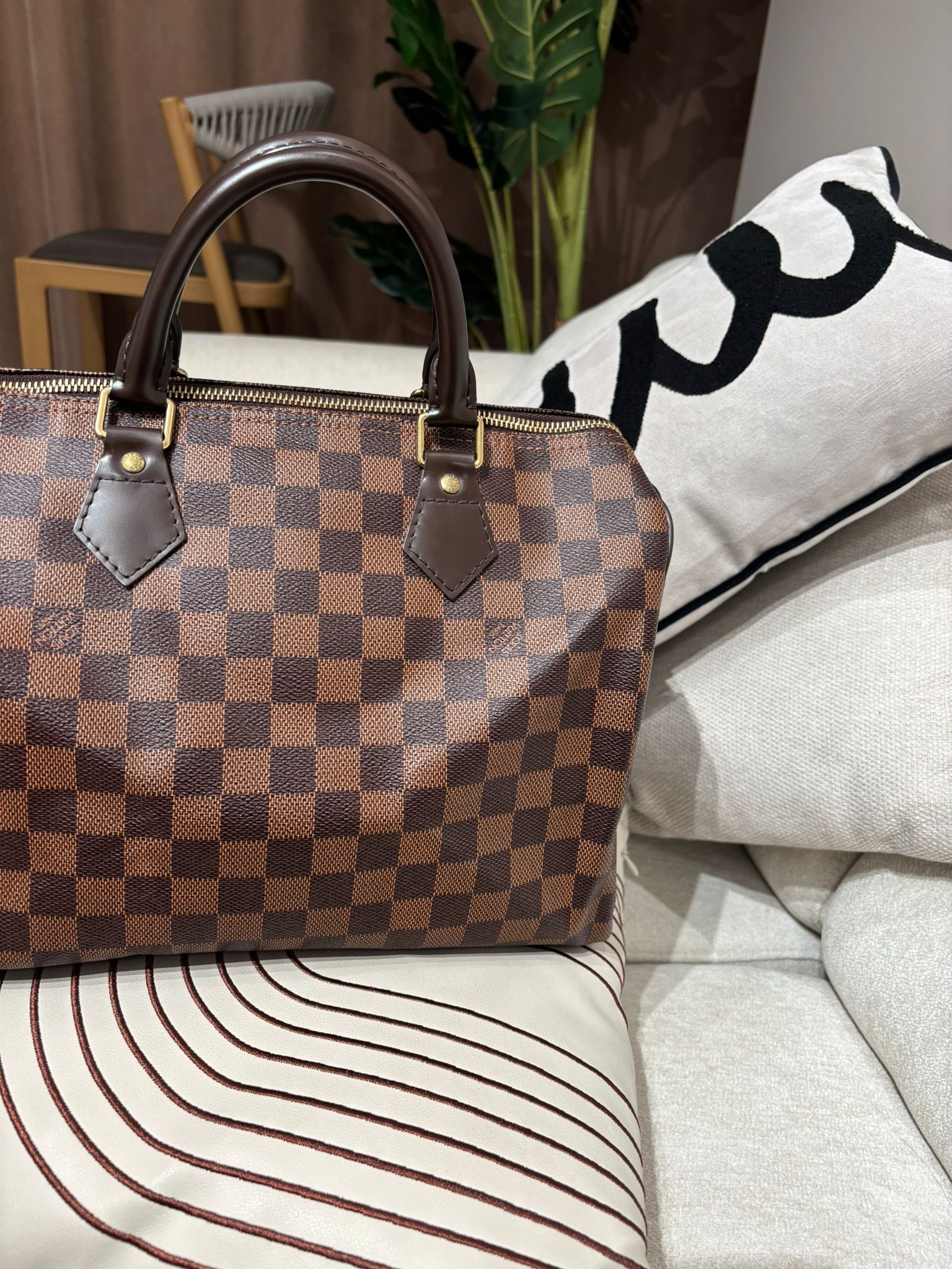 Lv speedy 30 100%Authentic,98%new ✅Key Lock ✅塵袋