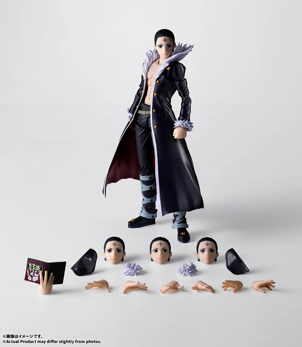 (預訂訂金 $200) (總價 $415) Bandai S.H.Figuarts 全職獵人 團長 古羅洛·斯里夫 (行版) SHF HUNTER x HUNTER Chrollo