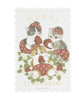 Mofusand 鯊魚貓 貼紙｜預訂