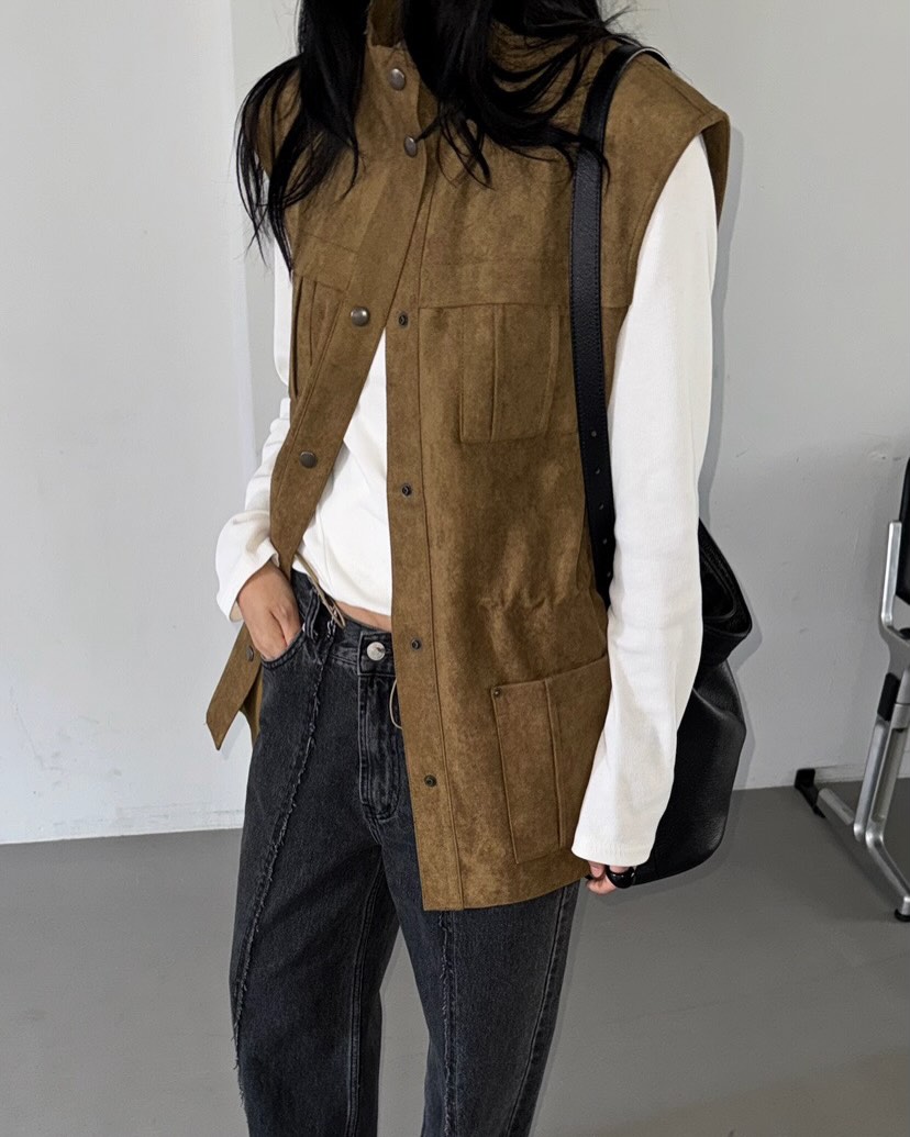 (2026FW) JADEMARKET - VEST JACKET
