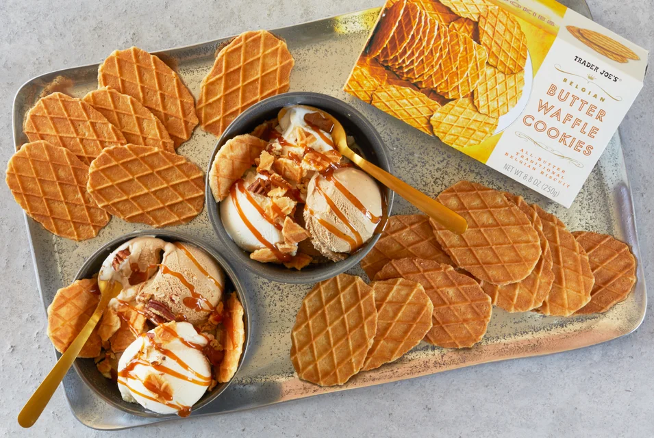 Trader Joe's Belgian Butter Waffle Cookies