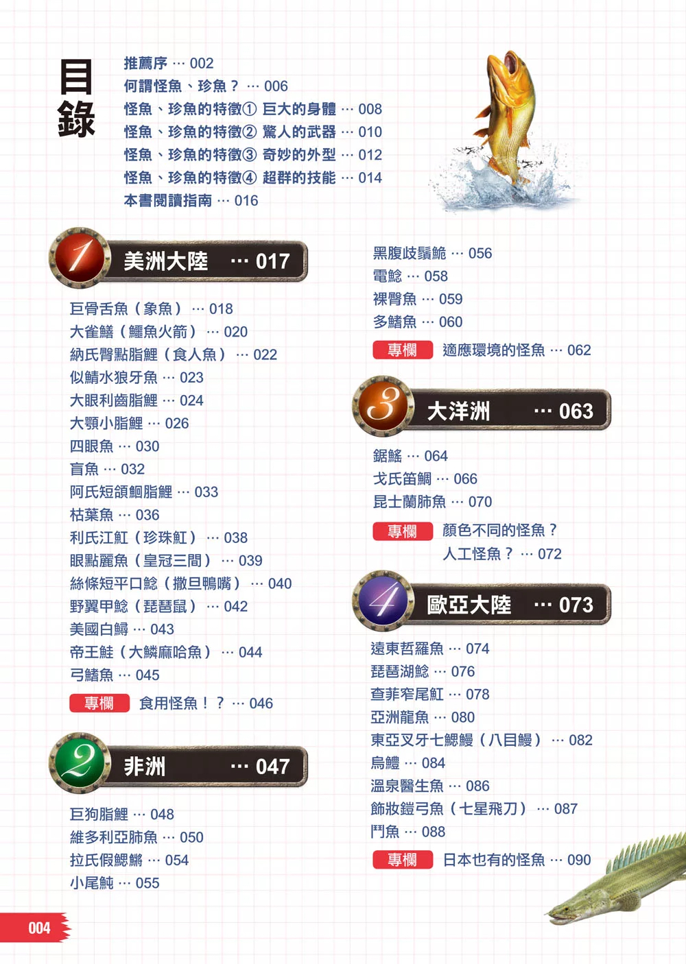 西北國際 怪魚·珍魚大百科