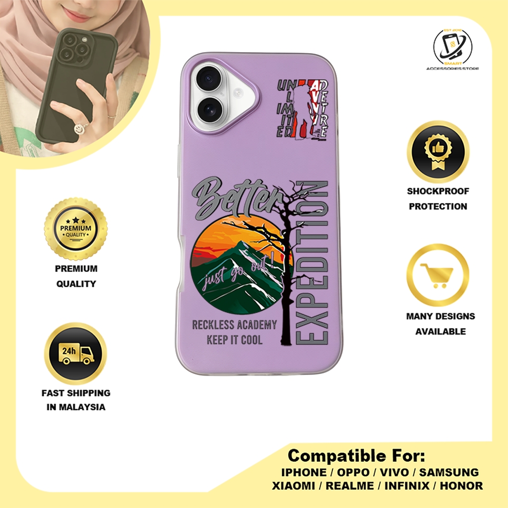 JELLY CASE PHONE FOR IPHONE - DESIGN TRAVEL B