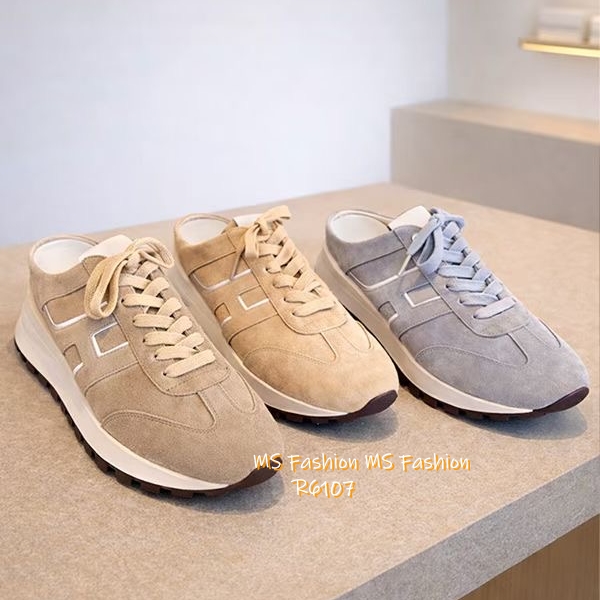 R6107 韓國🇰🇷真皮後拖sneakers