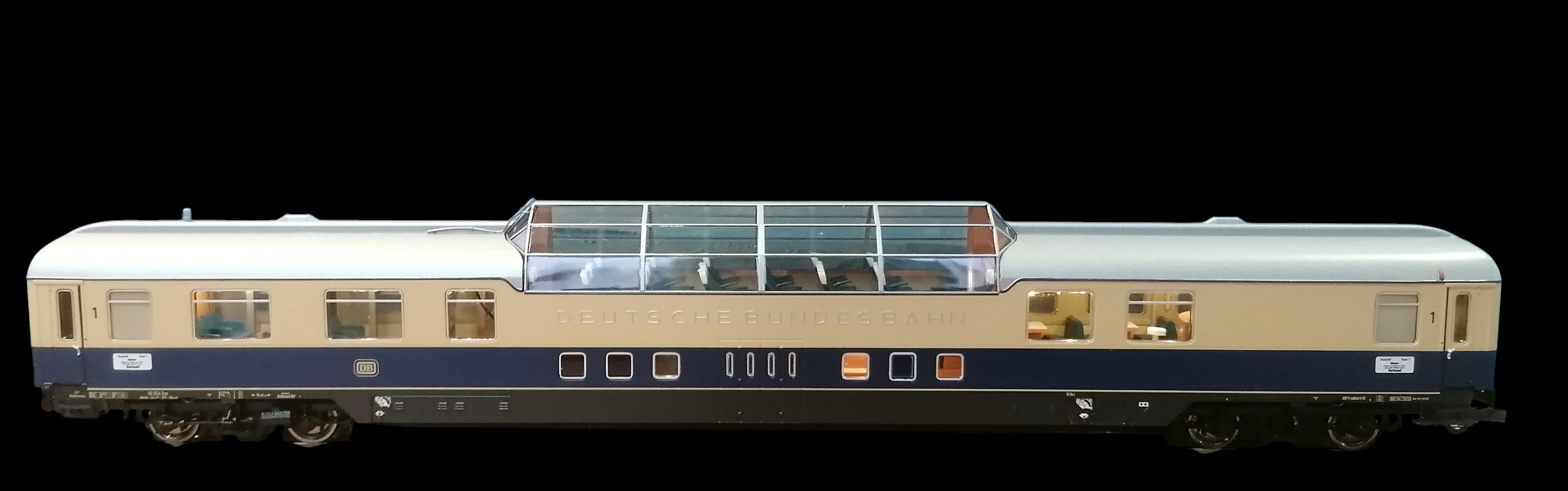 ROCO 74048 HO F-Zug F 21 „Rheinpfeil“ der Deutschen Bundesbahn