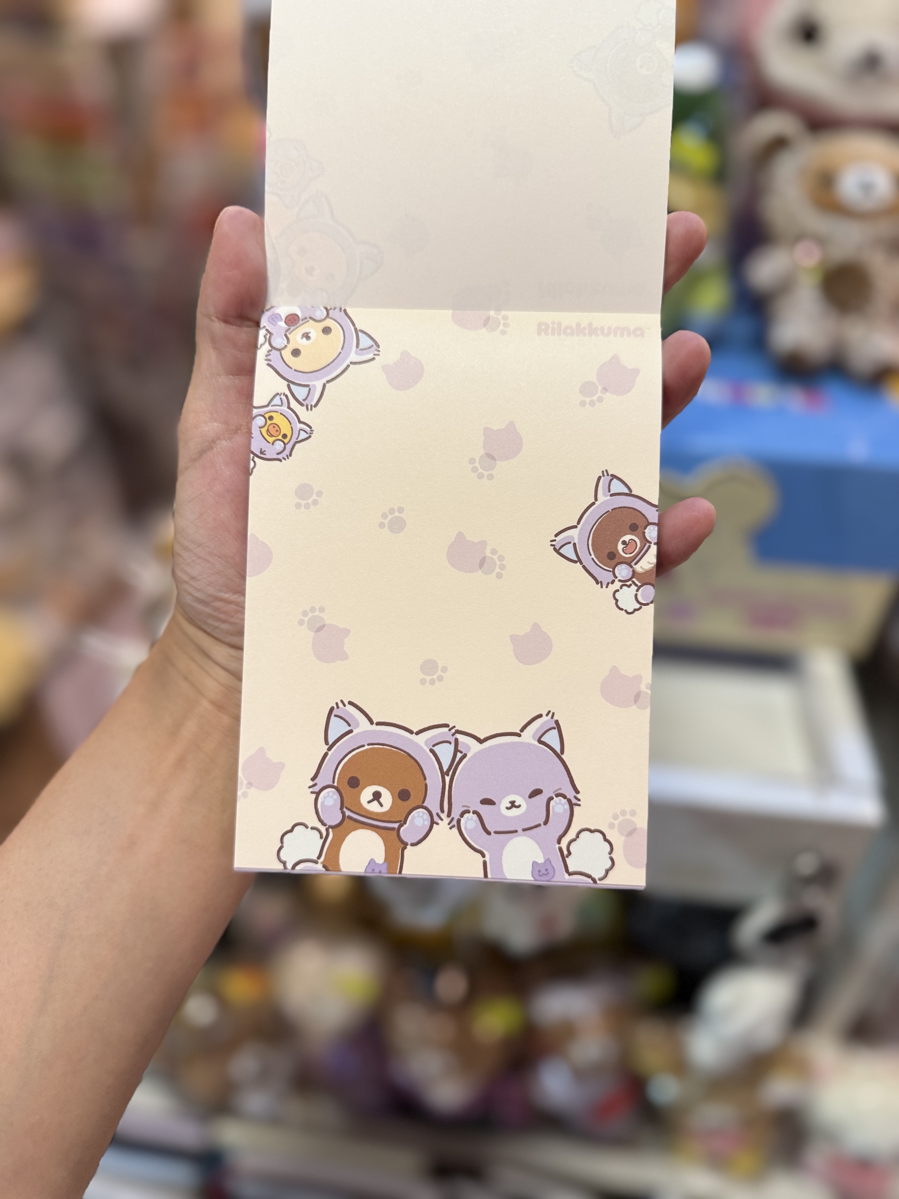 《現貨》全新Rilakkuma瓦瓦貓系列memo