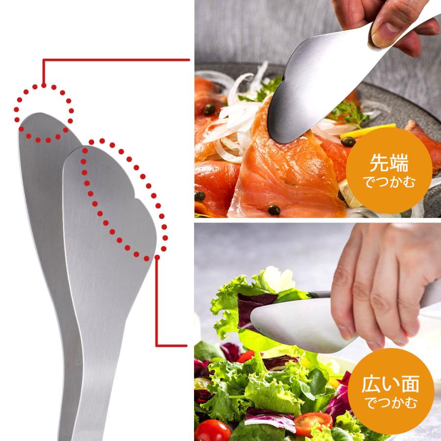 【現貨】🔥🔥【日本製《下村企販》燕三條不鏽鋼仿指尖多功能料理夾】