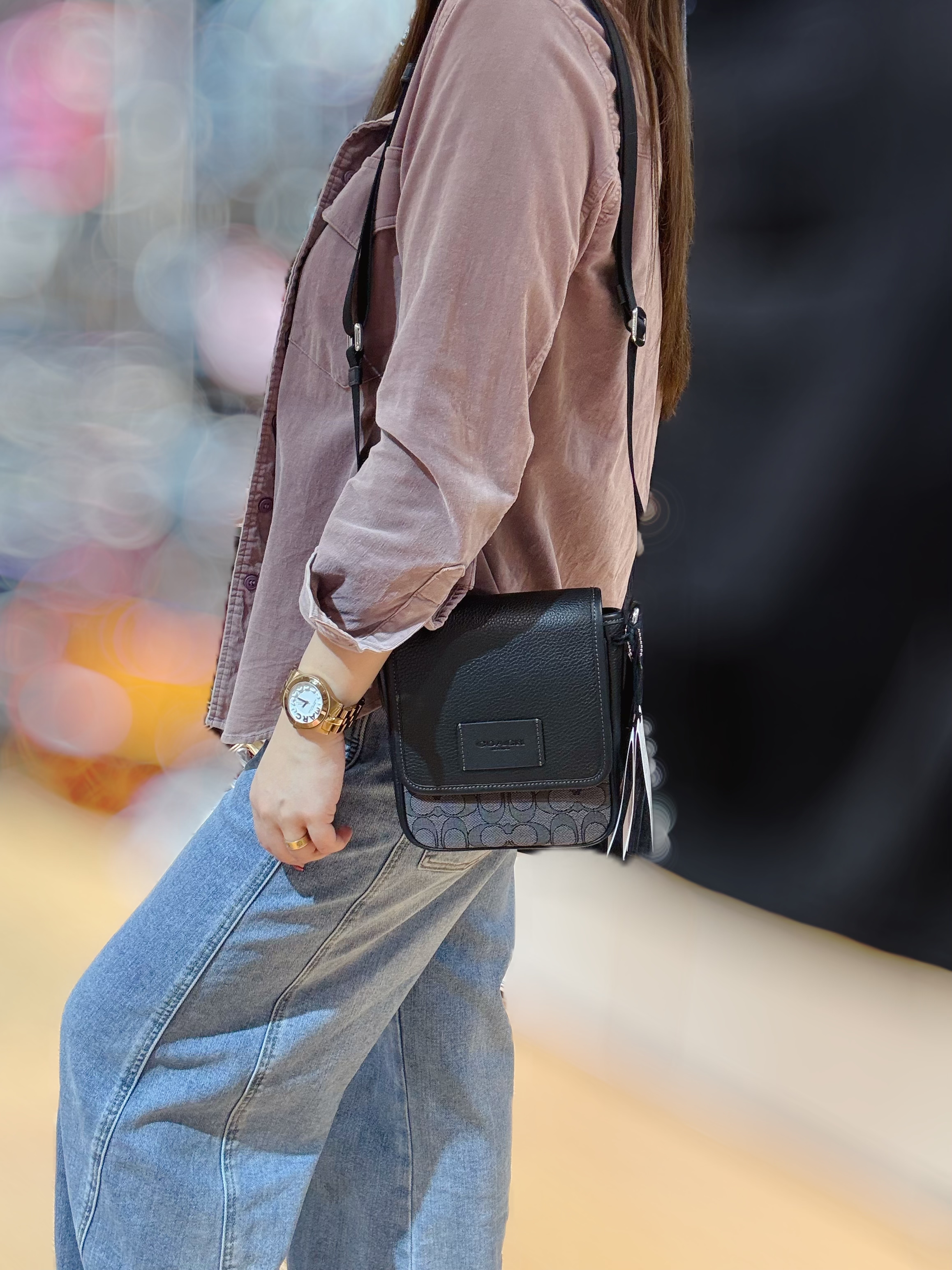 Coach Lucas crossbody blk/m