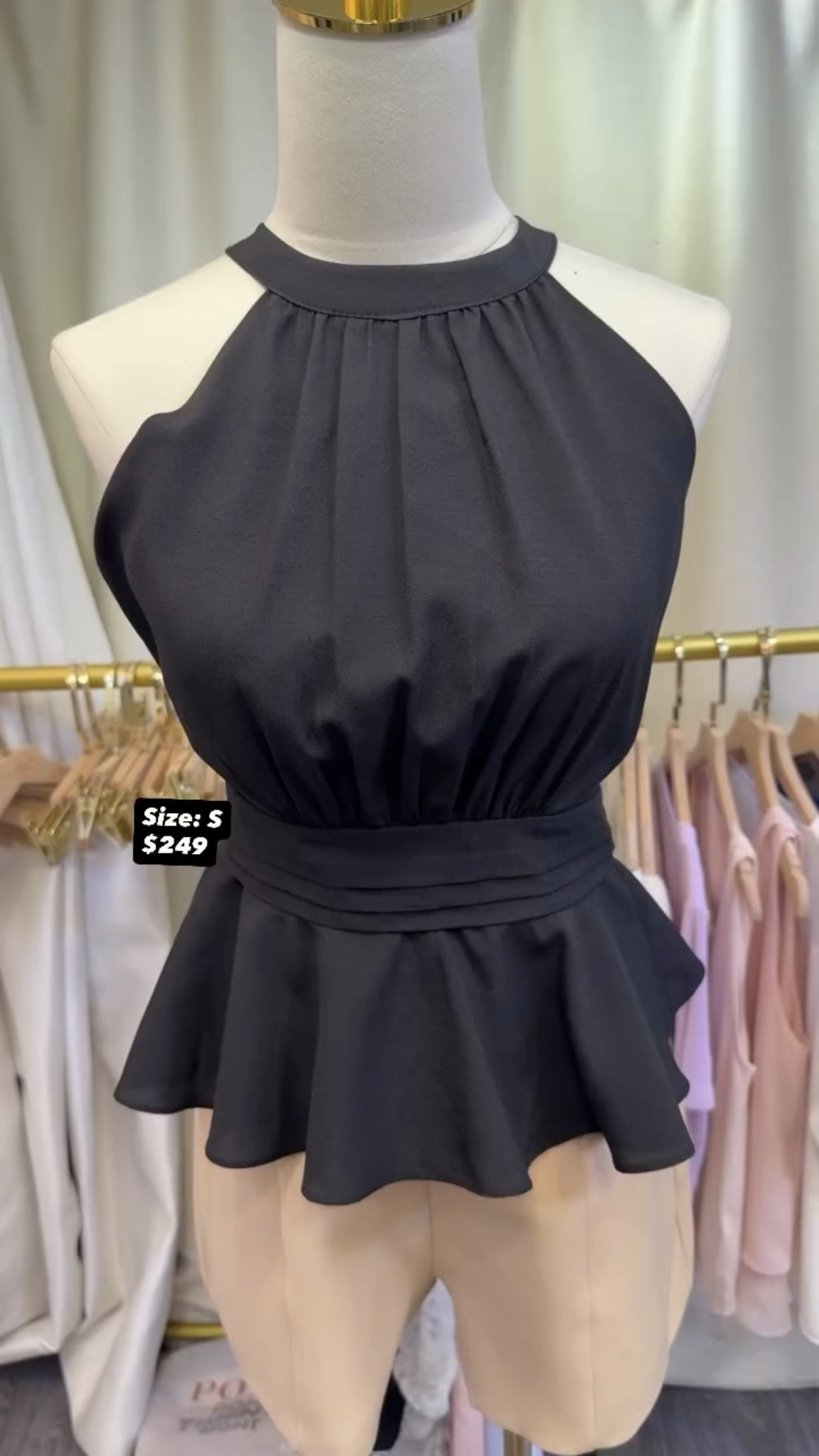 $249 Size：S
