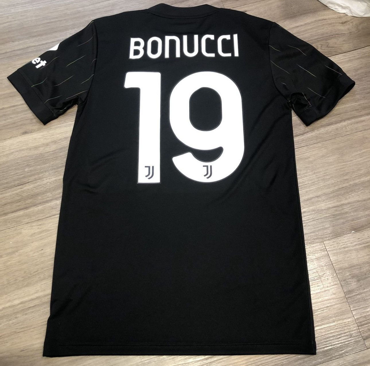 juventus 22/23 C/L away shirt  #19 bonucci
