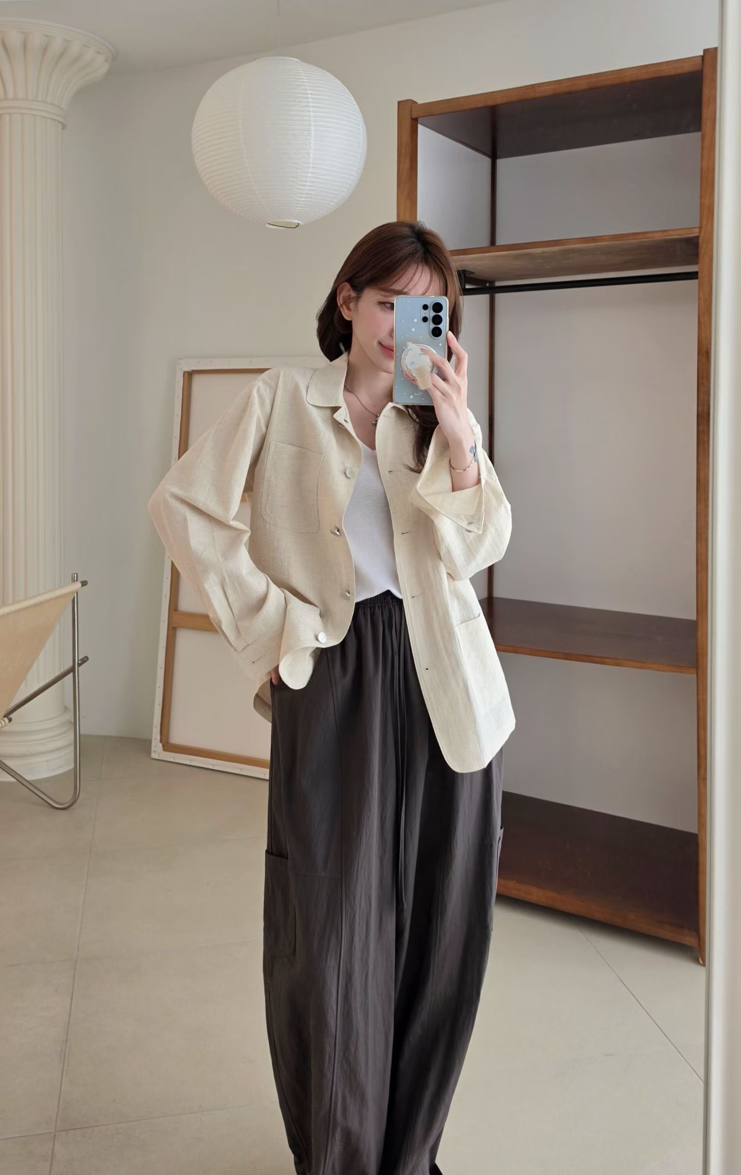 Linen blazer 