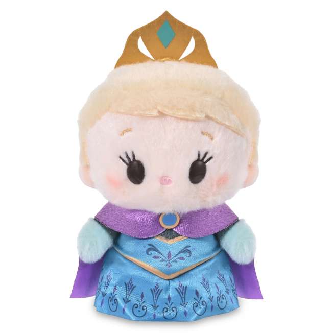 [訂購] [JDS] 👑《魔雪奇緣》Elsa 戴冠典禮造型加入「うるぽちゃちゃん」毛公仔系列 | 豆豉眼迷你毛公仔 {TF260858}