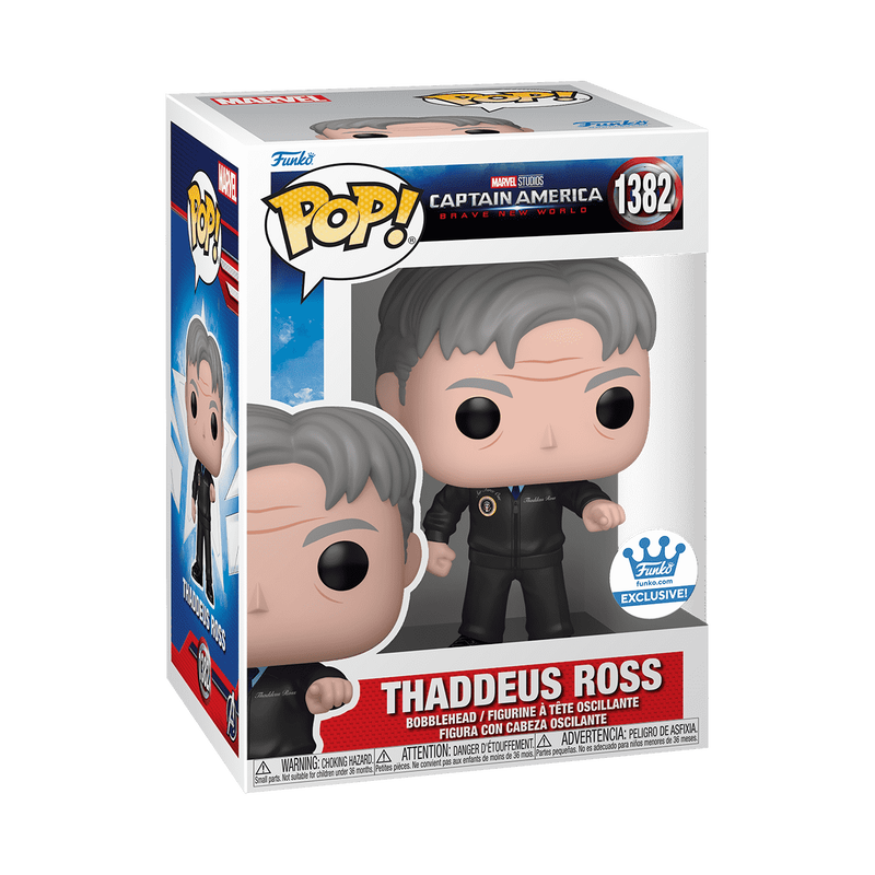 📦訂購 英國代購 Funko POP! Marvel Thaddeus Ross (Pointing) Figure 模型