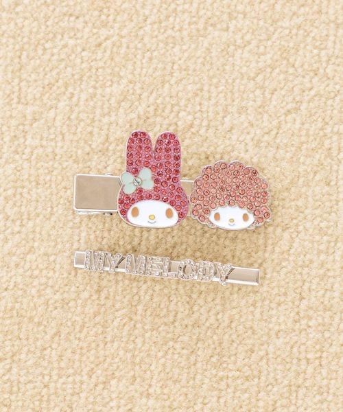 🎀【預訂】My Melody & My Sweet Piano 閃閃髮夾套裝 1006