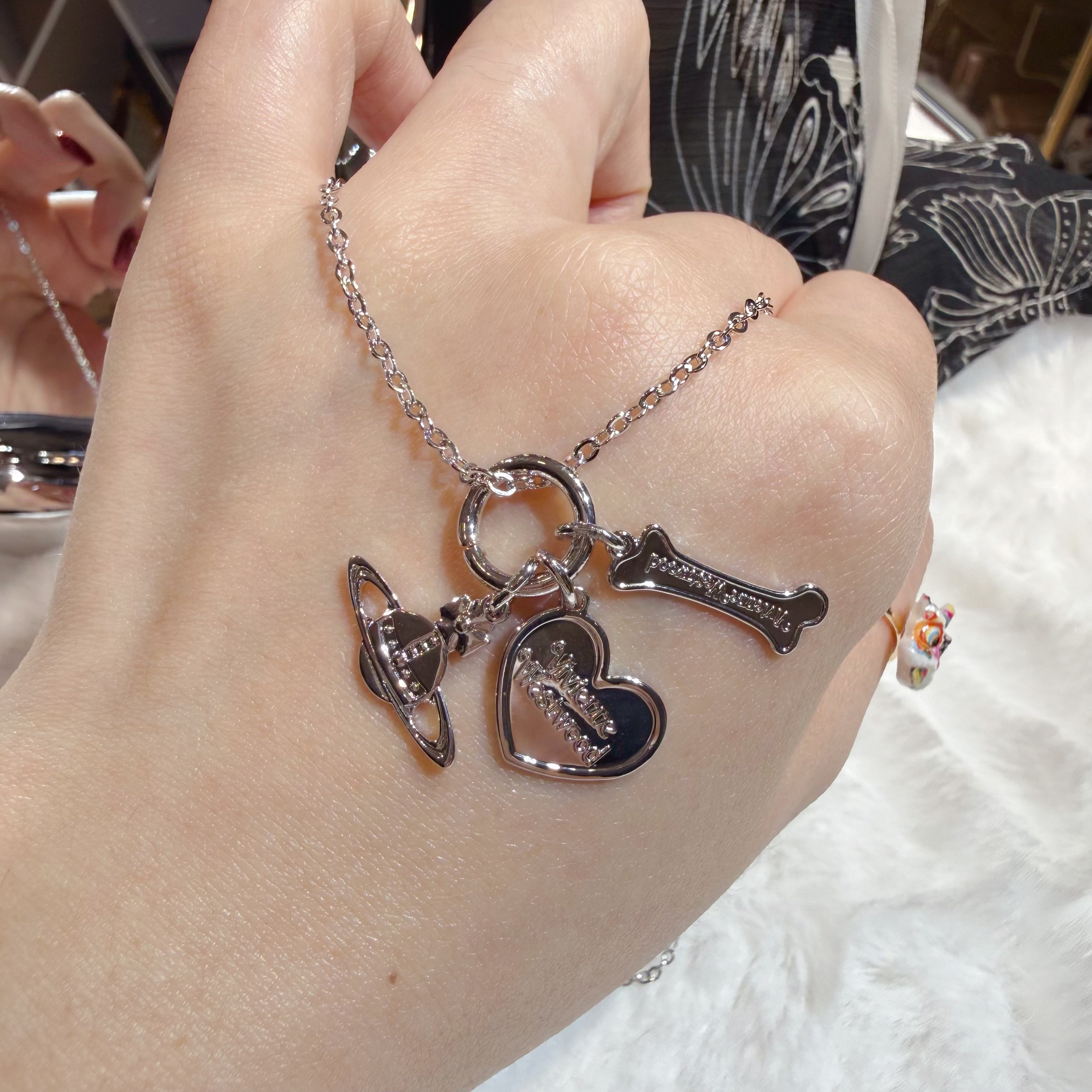 Vivienne Westwood necklace 925/3 in 1