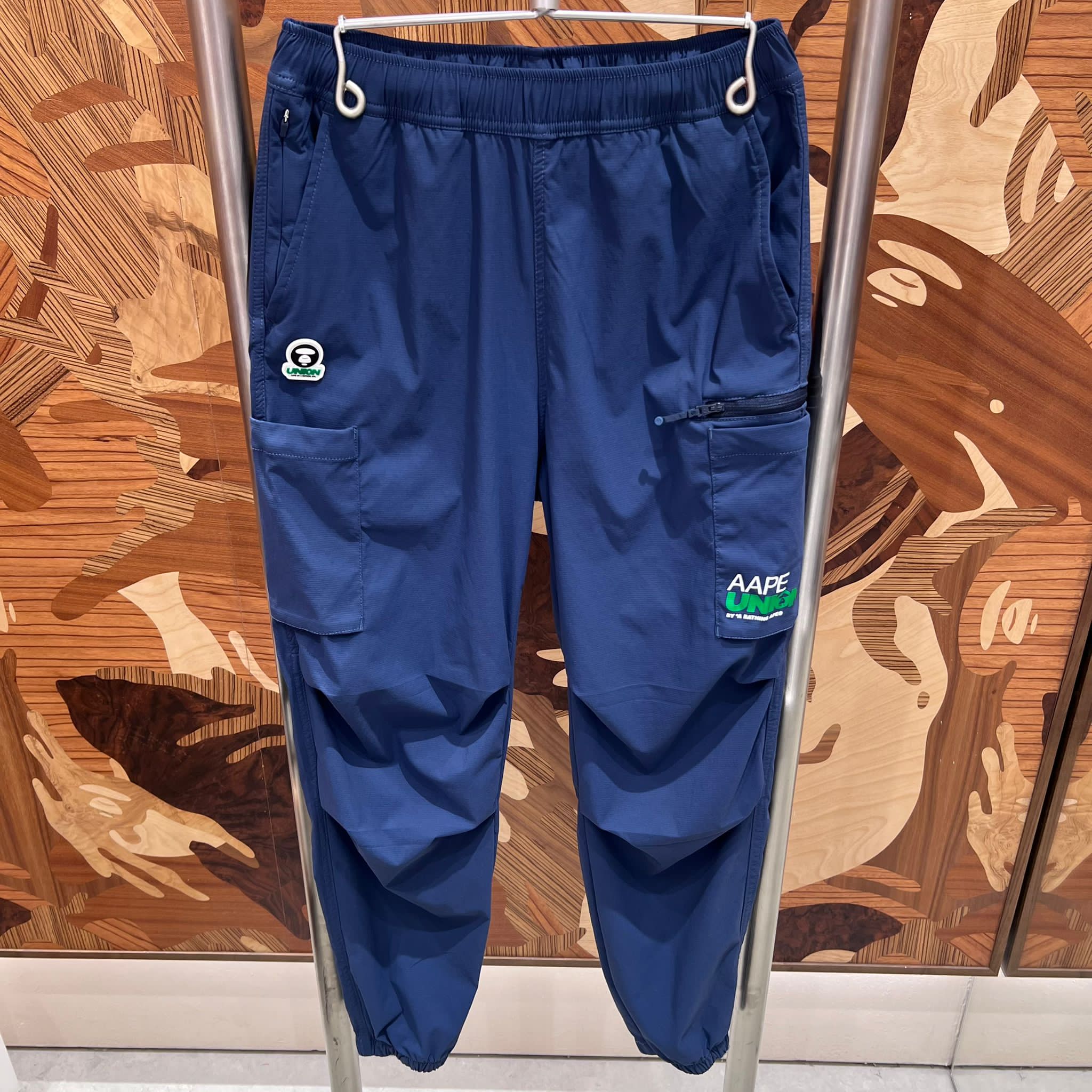 AAPE AAPEUNION jogger pants (D638)