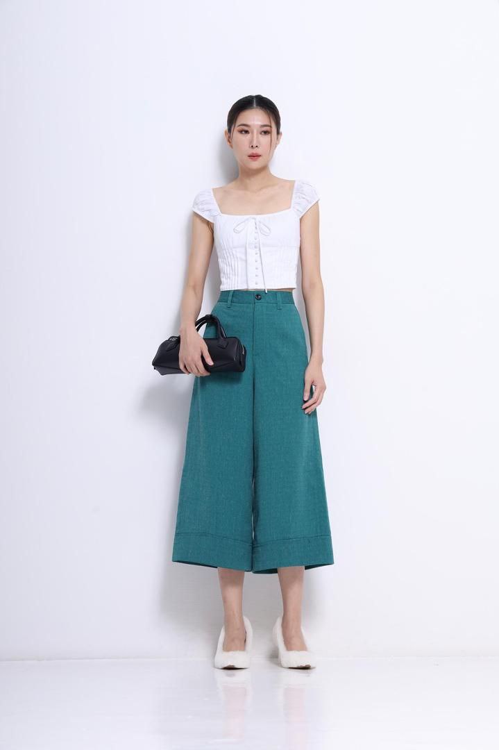 方领短版上衣 2609