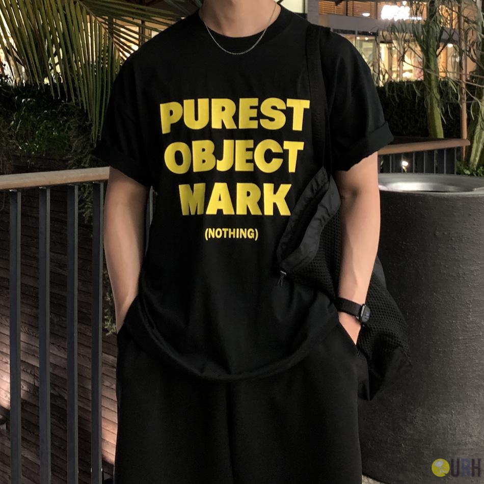 【100%保證韓國直送】韓系街頭感 大字 Lettering 寬版短袖 Tee 👕 [3 color] RL114933