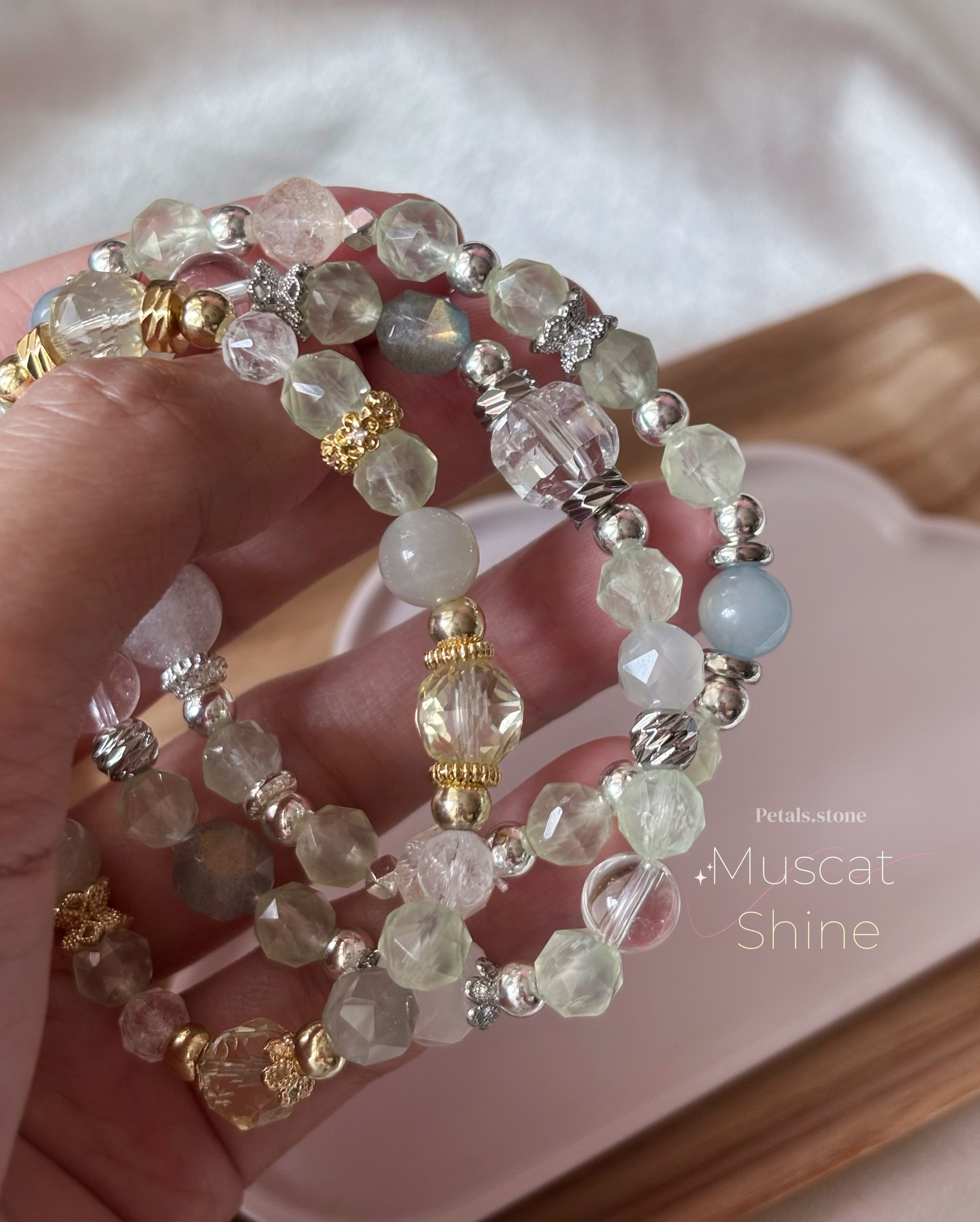 ✦Muscat Shine |麝香綠葡萄石🌱