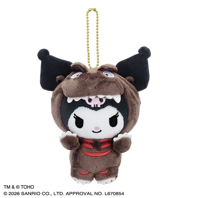 [訂購] [日本製] GODZILLA SANRIO CHARACTERS 吊飾 {TF260733}
