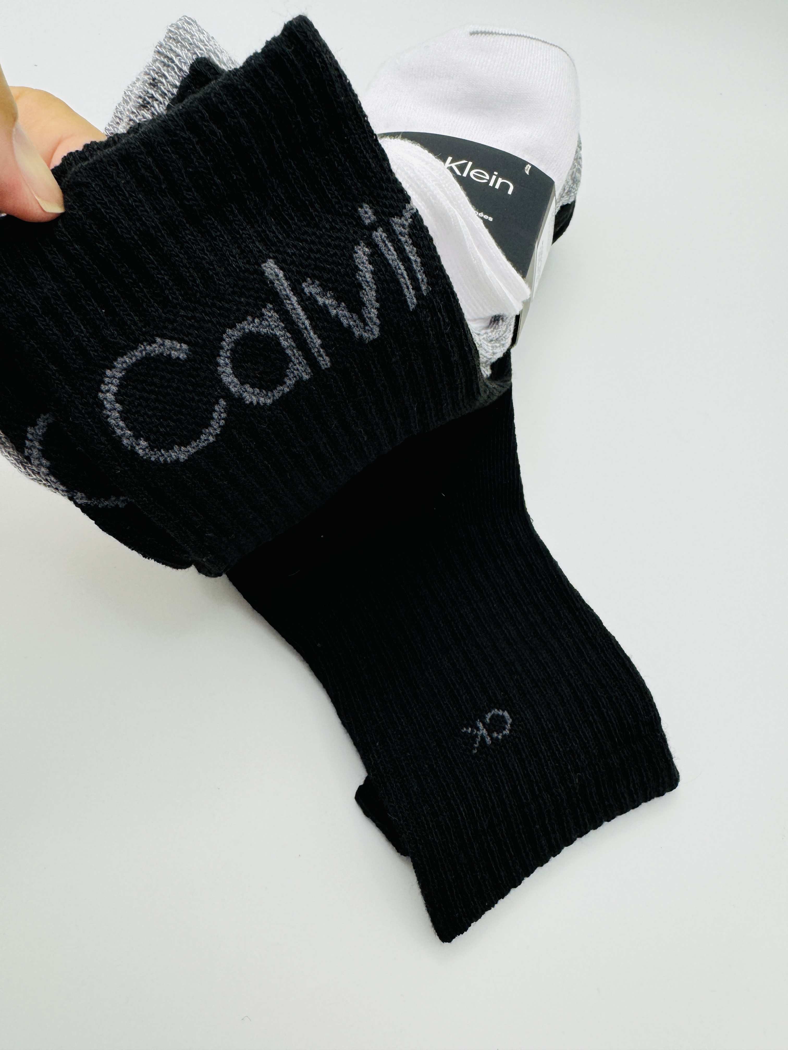 Calvin Klein男裝襪（香港現貨）六對裝