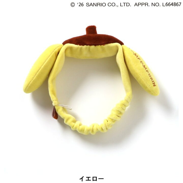 🇯🇵預訂 日本直送🇯🇵Apres les cours x Sanrio系列兩色人物造型天鵝絨髮帶