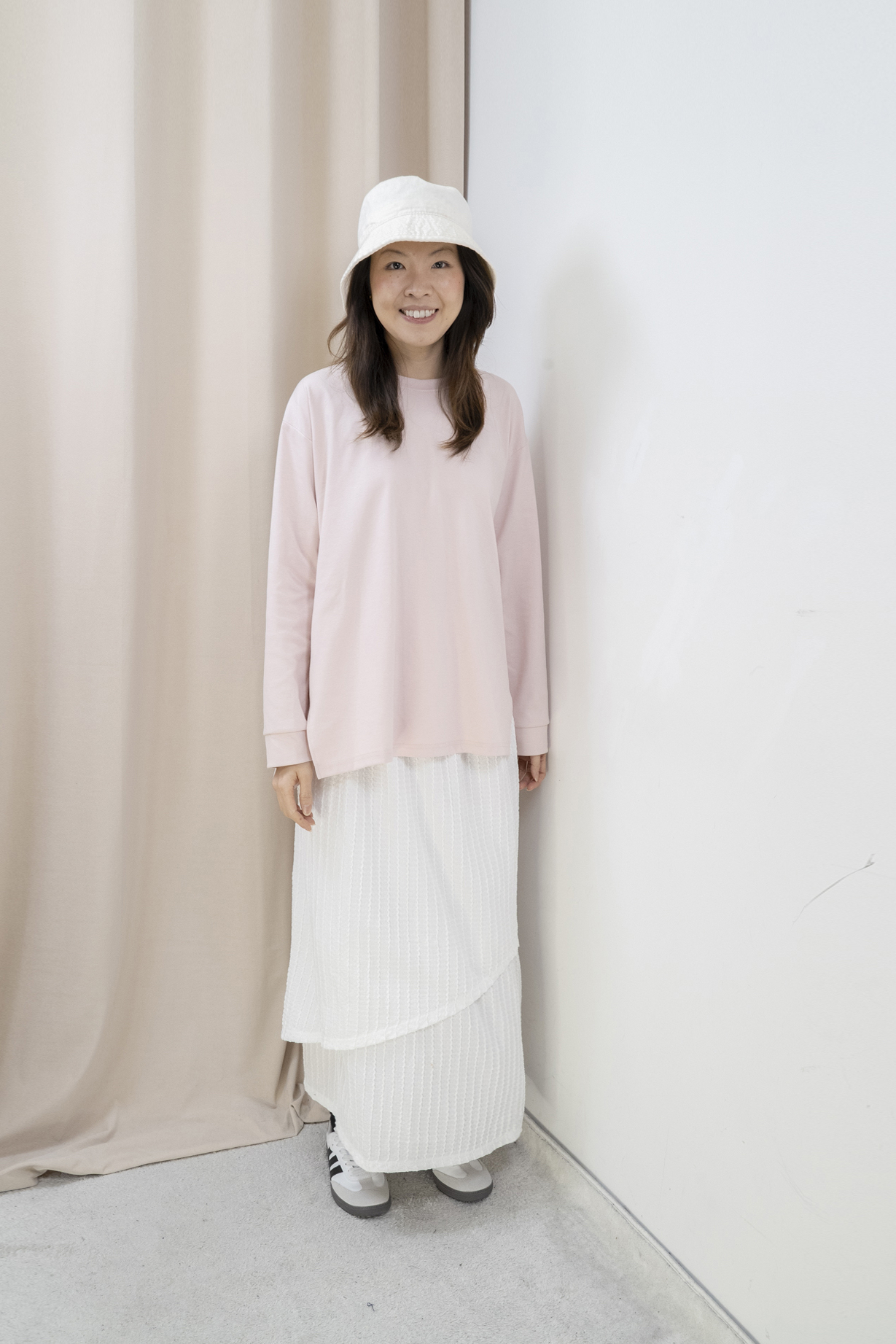 層次優雅半身裙（2色）