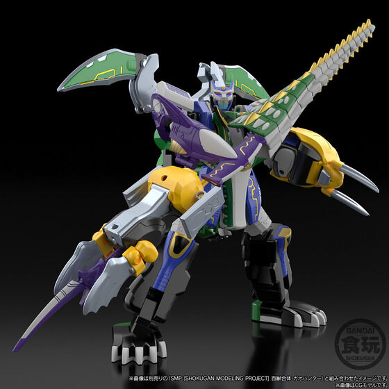 (預訂訂金 $100) (總價 $252) (魂限) Bandai SMP [Shokugan Modeling Project] 百獸合體 百獸戰隊 百獸武裝系列 EXTRA 牙吠海龜 ＆ 牙吠海象 食玩 (行版)