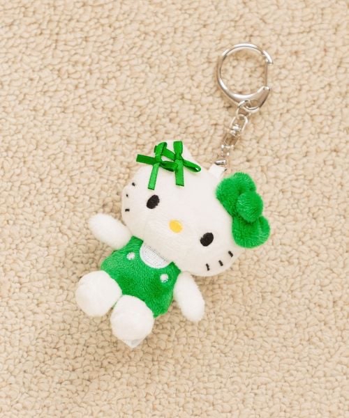🎀【預訂】Kitty 公仔掛飾 - 綠色絲帶1006