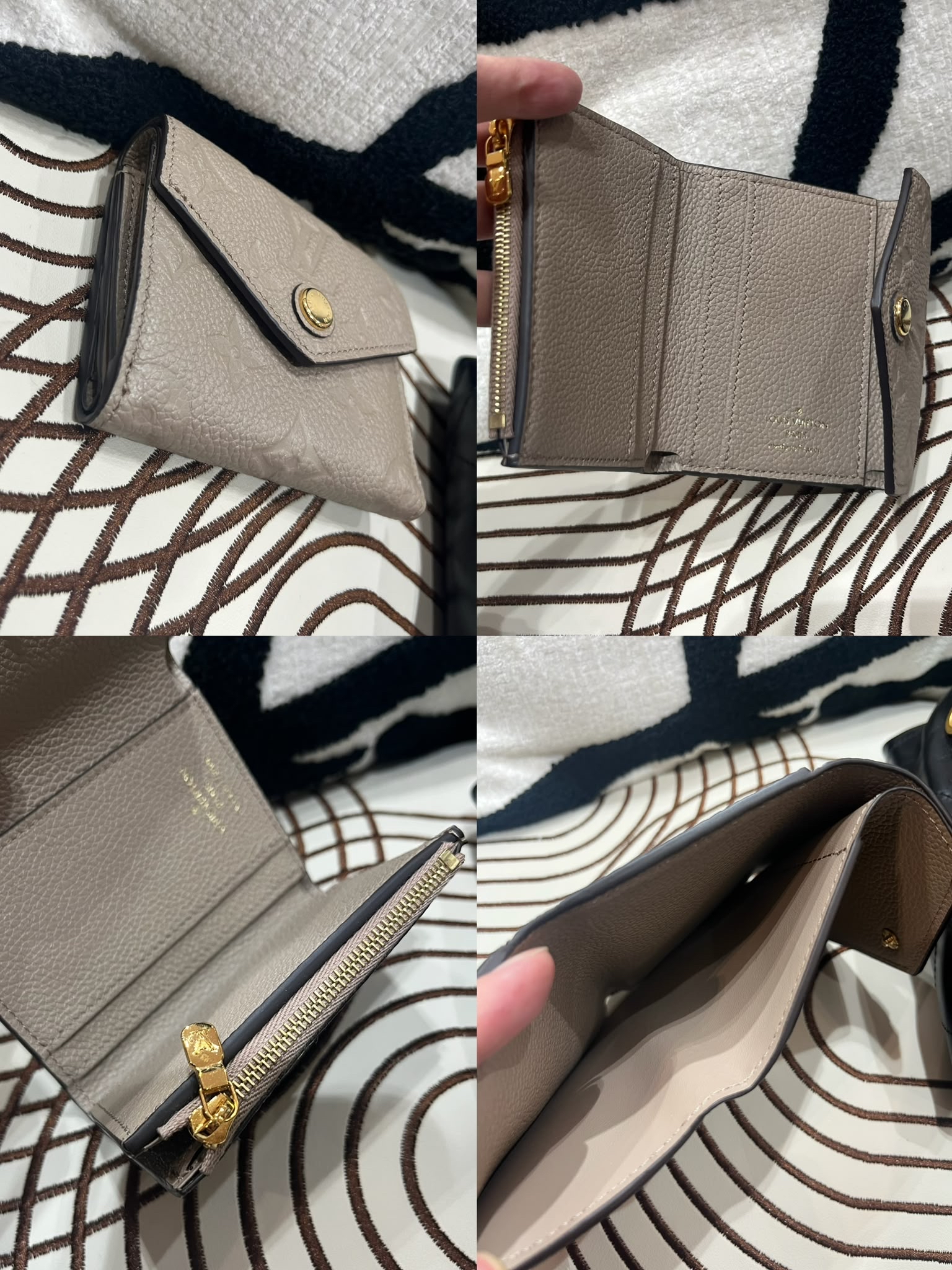 LV Zoe Wallet M69800 牛皮銀包 100%Authentic, 95%New ✅NFC✅Dust bag✅Box