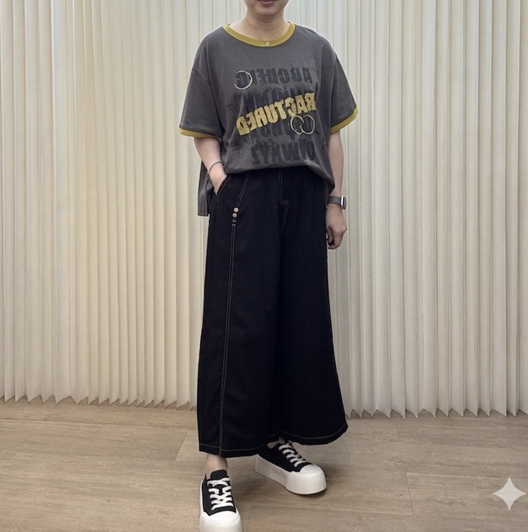 明線全像根腰褲 M639 417121259