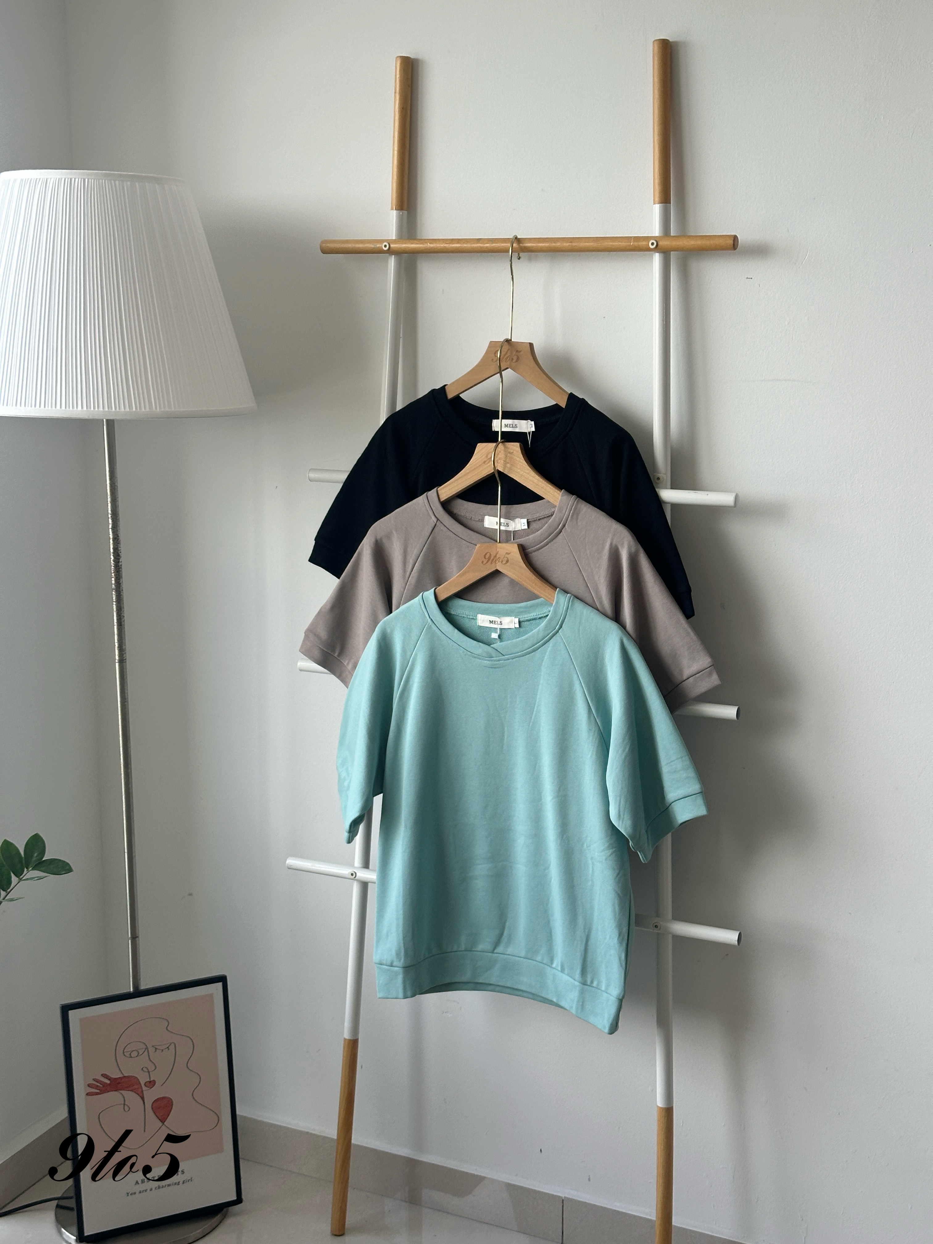 T4167 Round Neck Plain Tee - 3 Colors 
