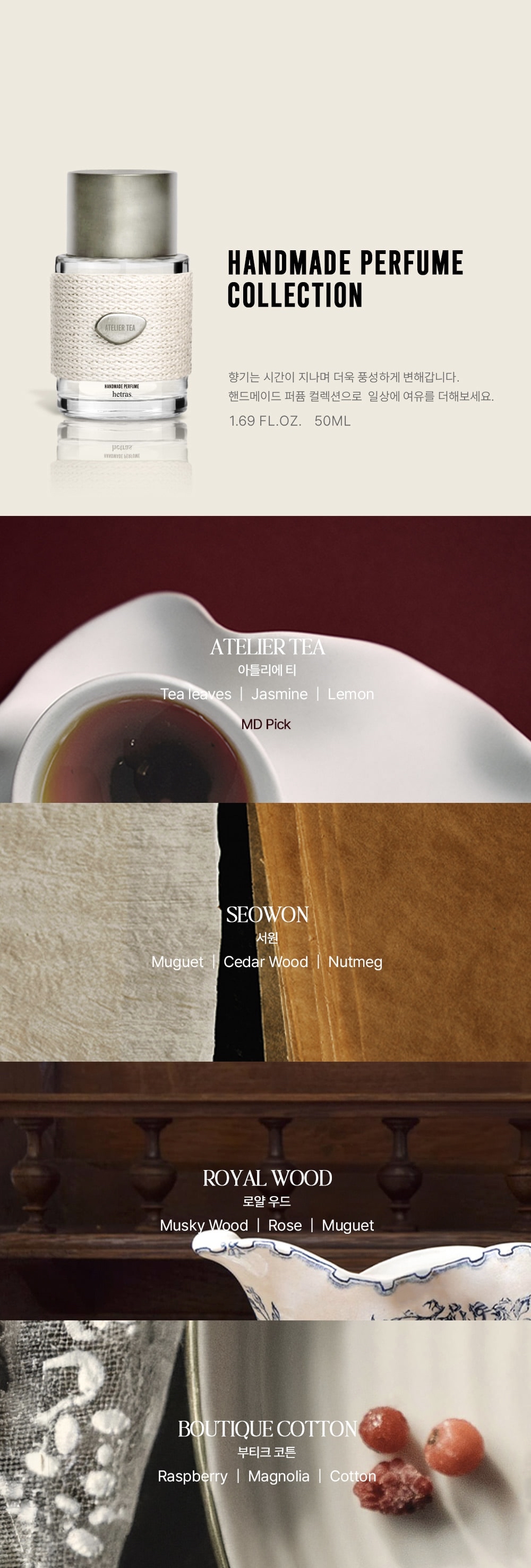 Hetras鐵盒手工香水50ml 