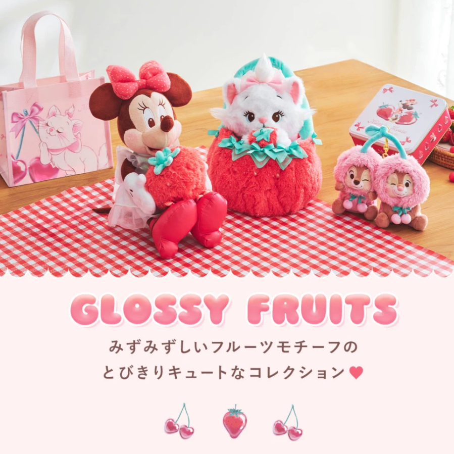 🎀【預訂】Glossy Fruits nuiMOs 公仔衫 - Minnie 