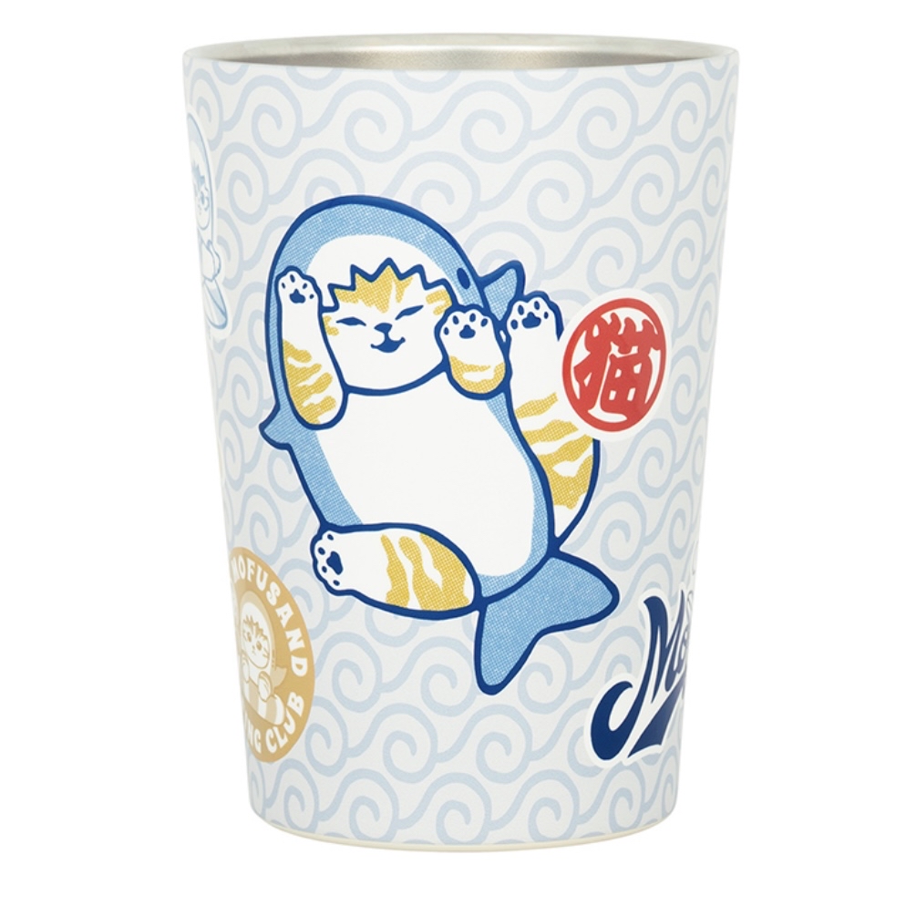 Mofusand 鯊魚貓 保溫杯｜預訂