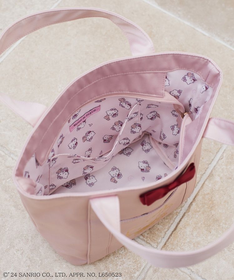 🎀【預訂】 Maison de FLEUR × Kitty & Tiny Chum Tote Bag