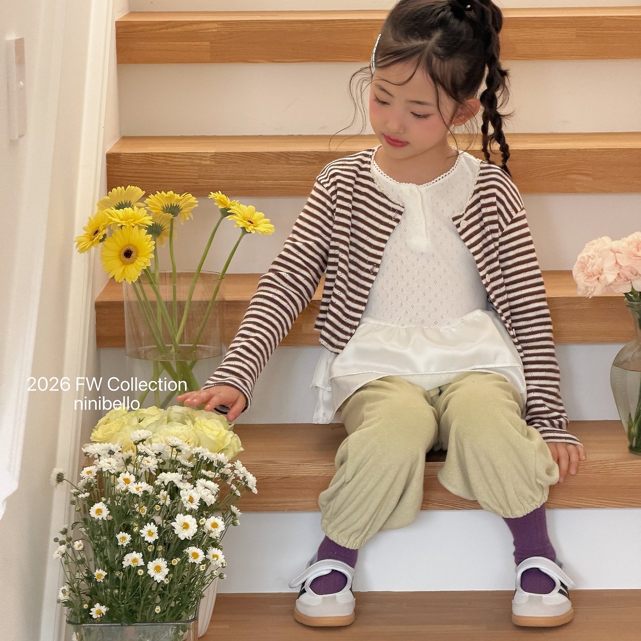 Ninibello | Tommy Stripe Cardigan