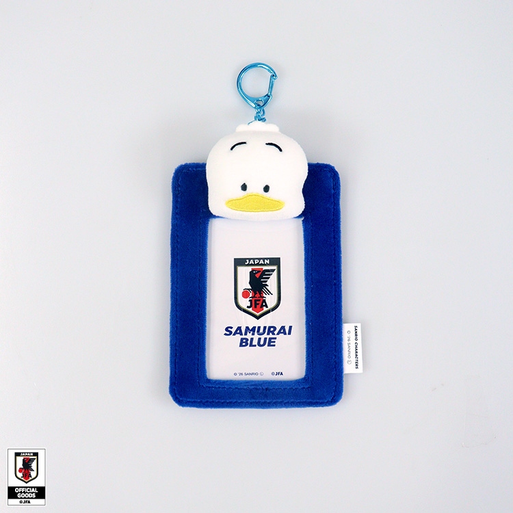 🌸 【預訂】AHIRUNOPEKKLE Card Case - Sanrio x Japan National Football Team Ver. 2026