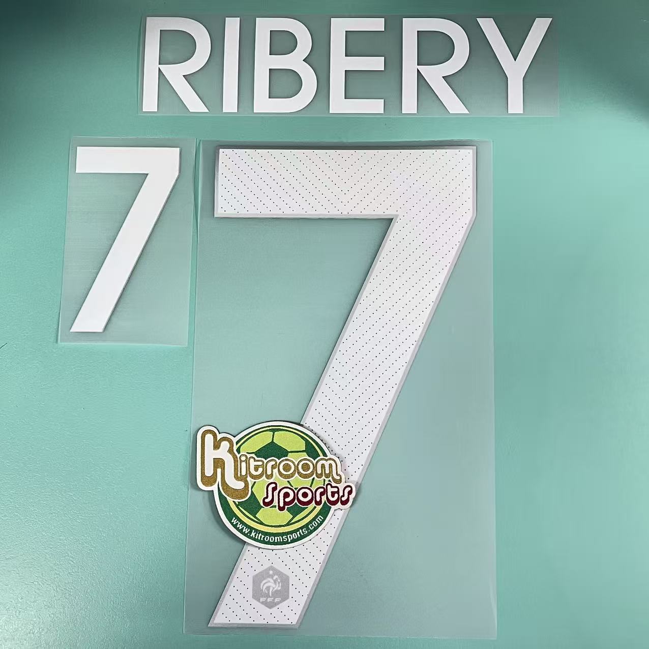 2014 France Home Nameset #7 RIBERY