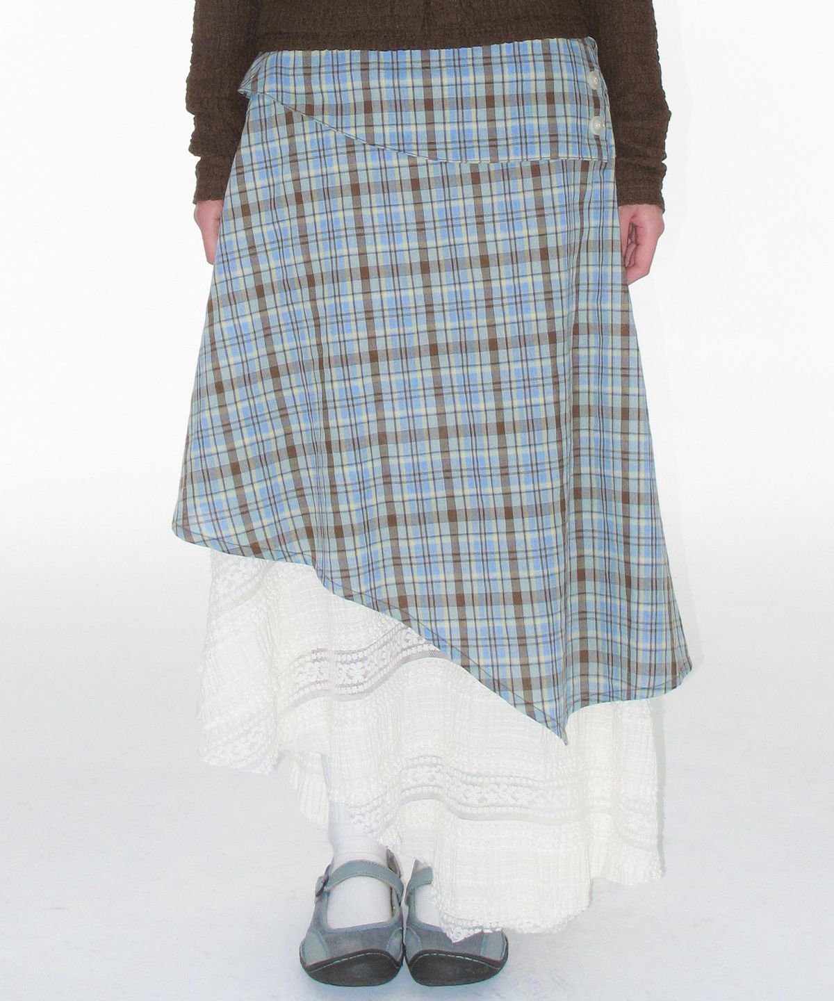 🇰🇷訂購｜Ames 26SS｜LACE LAYERED SKIRT 