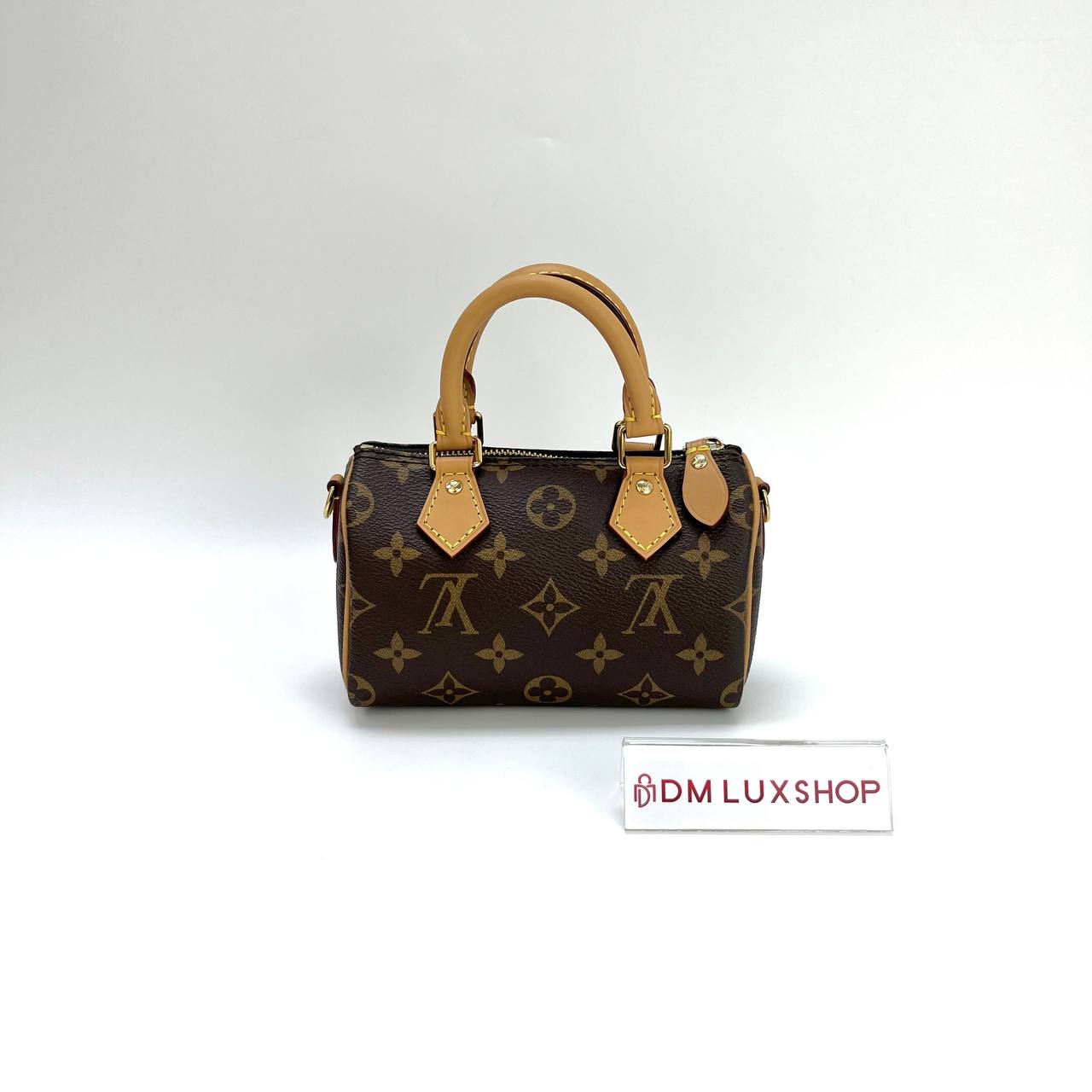 LV Monogram Nano Speedy GHW