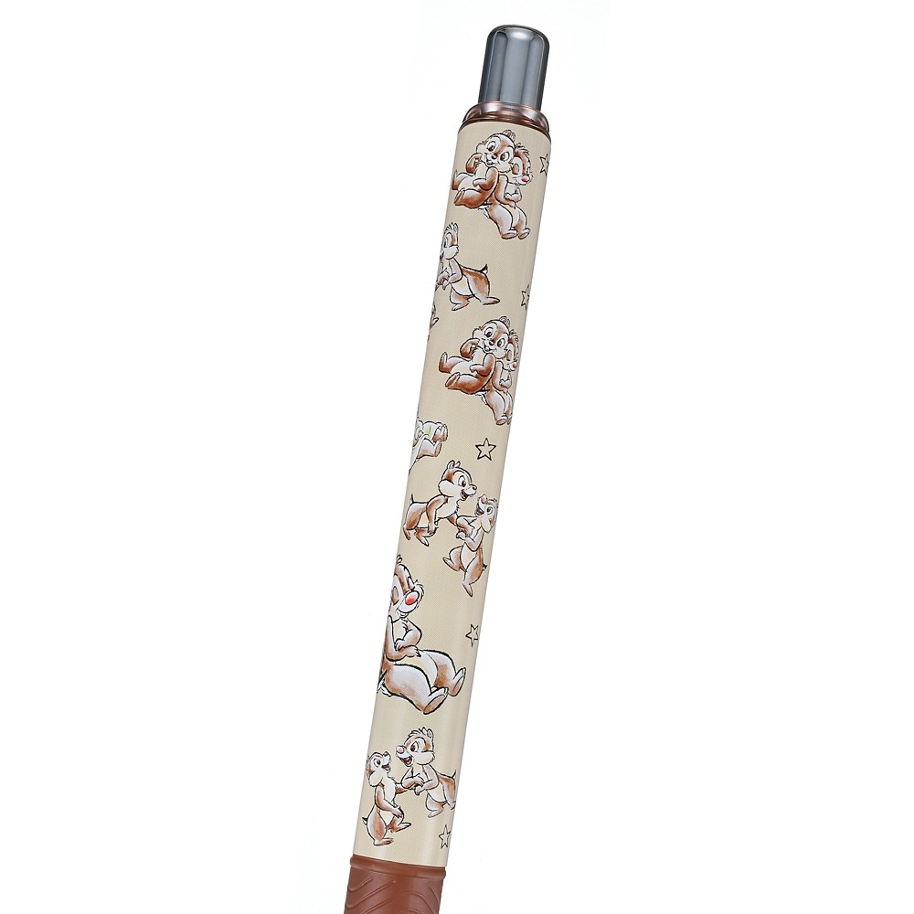 【日本 Disney Store 限定】Chip & Dale 鋼牙與大鼻 日本製 Pentel EnerGel 0.5mm 黑色 啫喱筆 690097