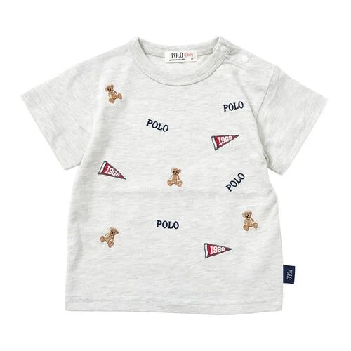Polo Baby 短袖熊仔Tee 2色可選 100/110/120cm