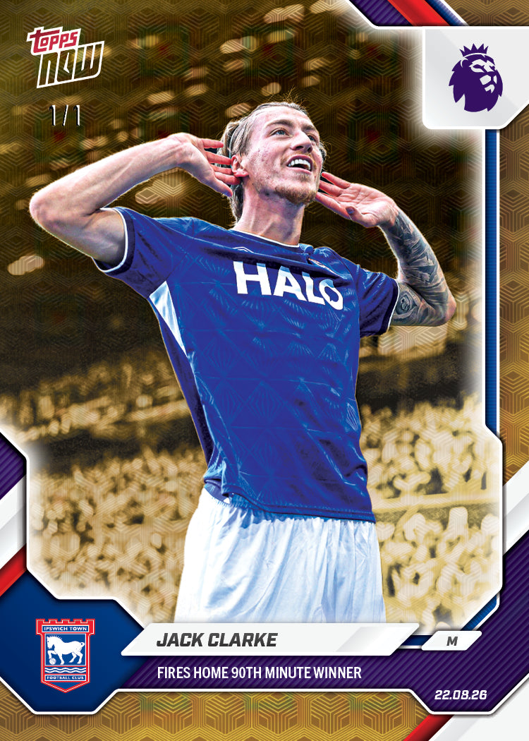Jack Clarke - 2026/27 Premier League Topps NOW® #4 90分鐘絕殺【團購】