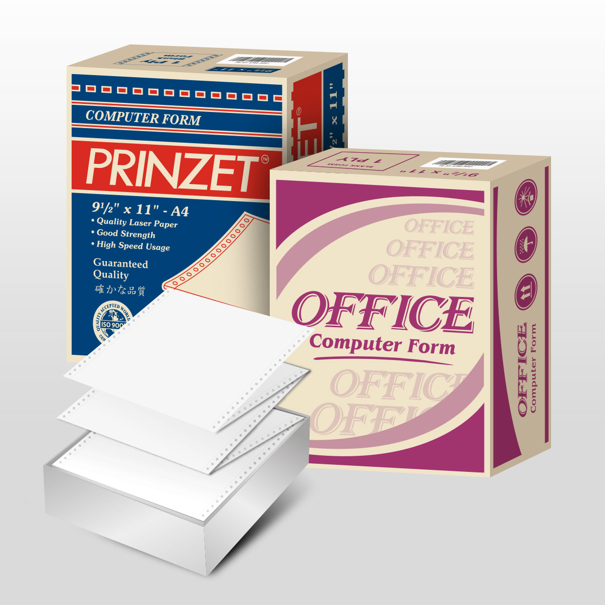 Prinzet and Office Computer Form