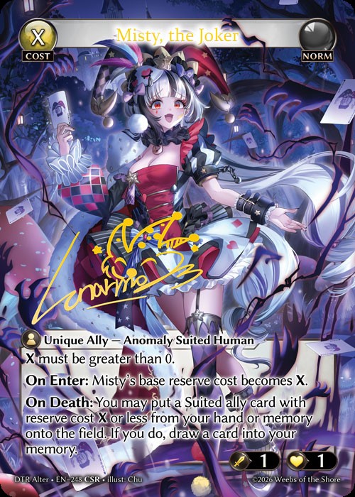 Misty, the Joker/DTR Alter EN–248 /CSR